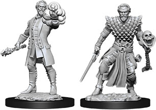 D&D Nolzur's Marvelous Unpainted Miniatures: Human Male Warlock 2 figures