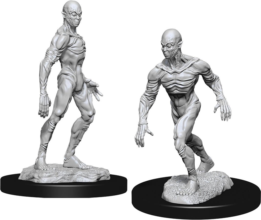 D&D Nolzur's Marvelous Unpainted Miniatures: Doppleganger 2 figures