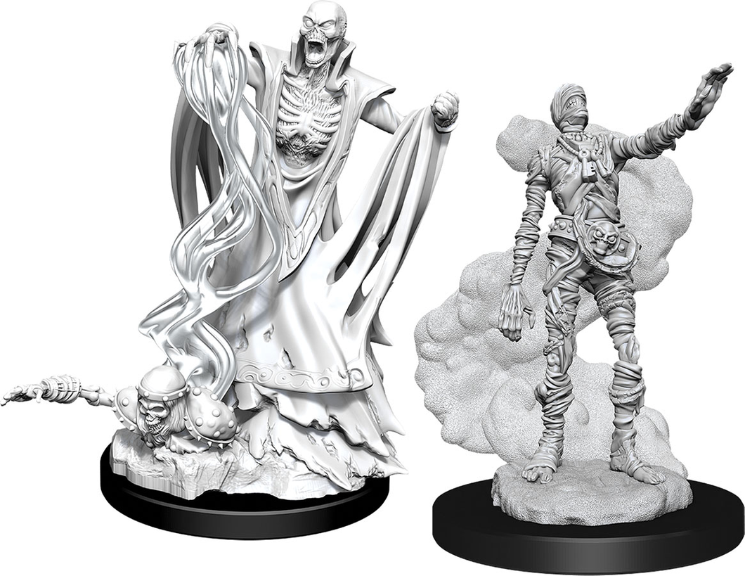 D&D Nolzur's Marvelous Unpainted Miniatures: Lich & Mummy Lord