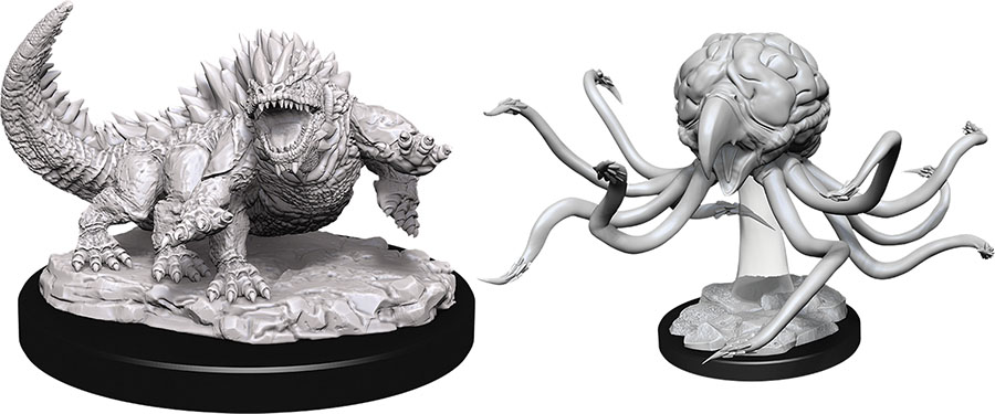 D&D Nolzur's Marvelous Unpainted Miniatures: Grell & Basilisk