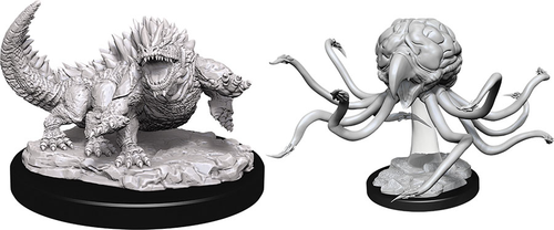 D&D Nolzur's Marvelous Unpainted Miniatures: Grell & Basilisk
