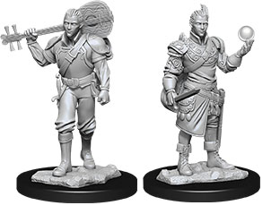 D&D Nolzur's Marvelous Unpainted Miniatures: Half-Elf Male Bard W12 2 figures