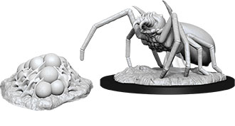 D&D Nolzur's Marvelous Unpainted Miniatures: Giant Spider & Egg Clutch