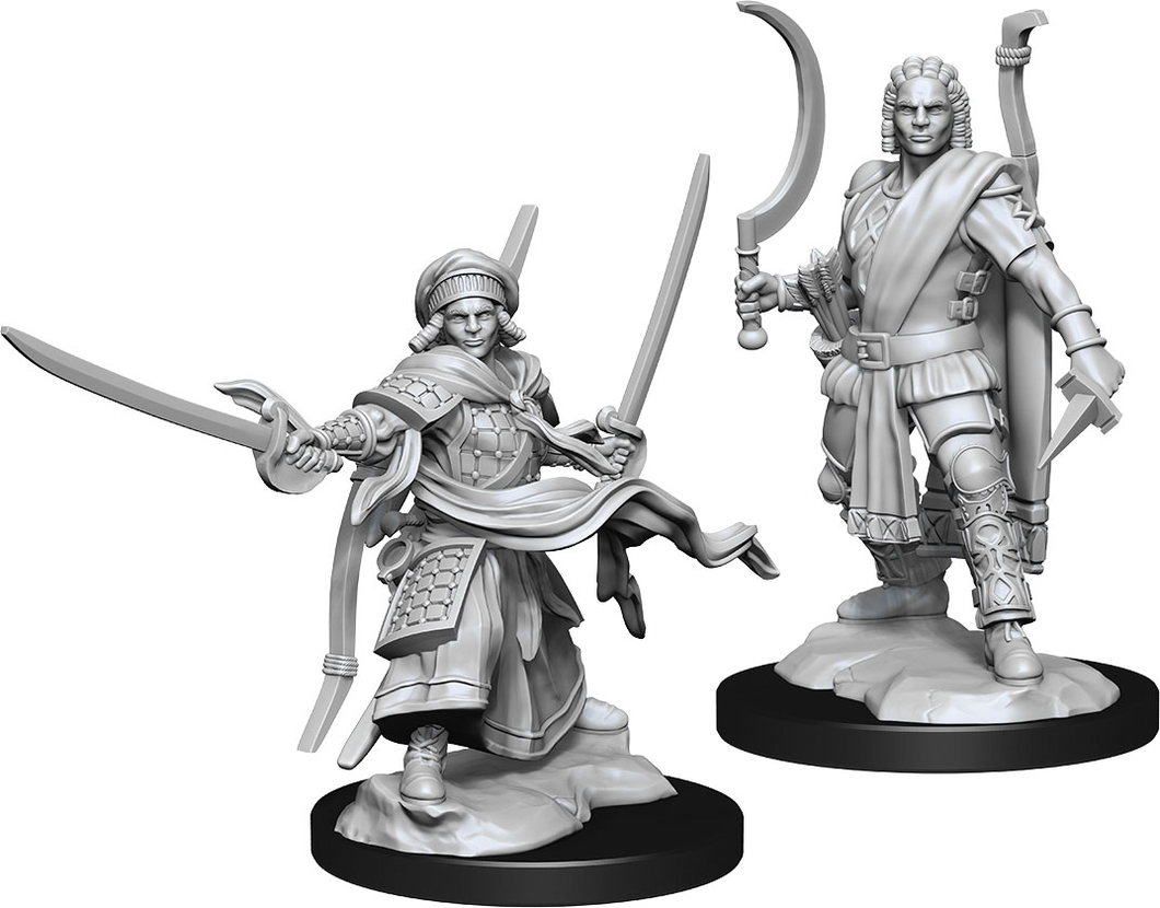 D&D Nolzur's Marvelous Unpainted Miniatures: Human Male Ranger W13 2 figures