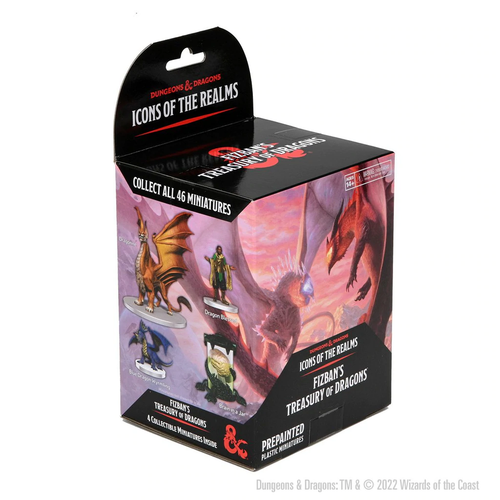 D&D Miniatures: Icons of the Realms Fizban's Treasury of Dragons Booster