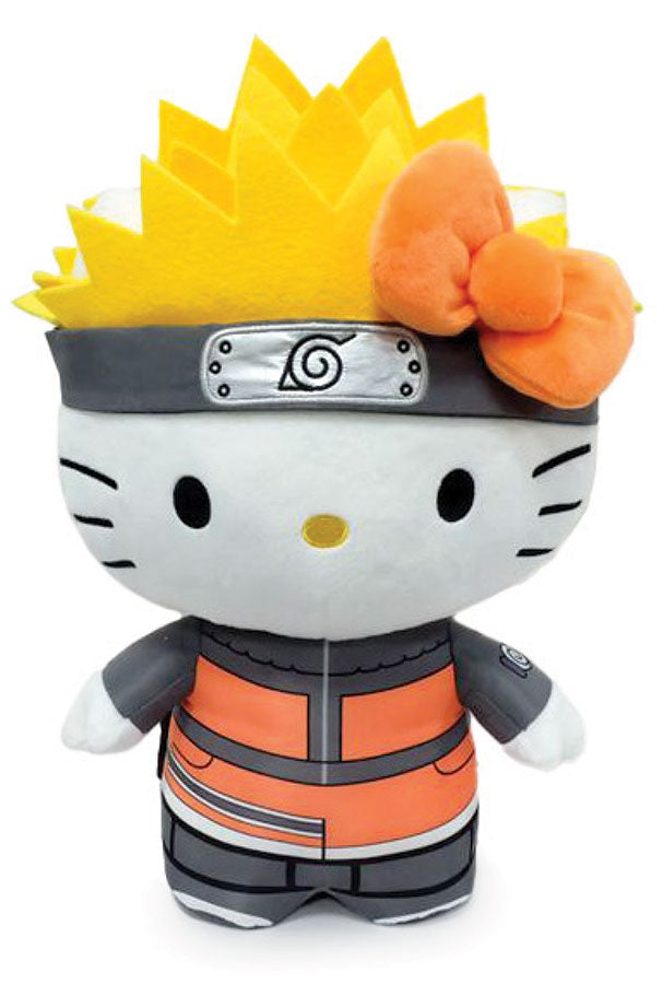 Naruto Hello Kitty crossover plushie