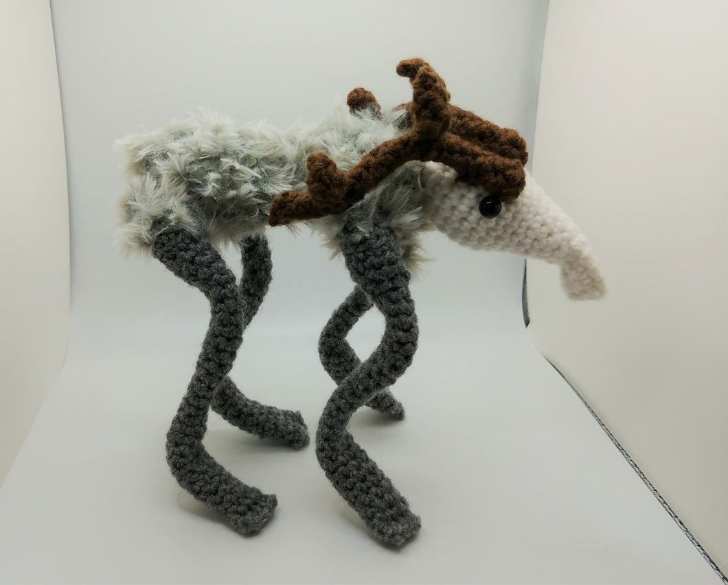 Wendigo Crocheted Figure