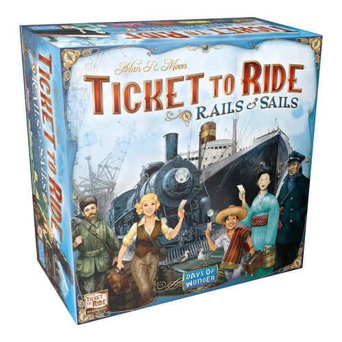 Ticket to Ride: Rails and Sails Edition Board Game