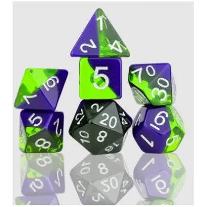 Sirius Sea glass Dice Set (7)