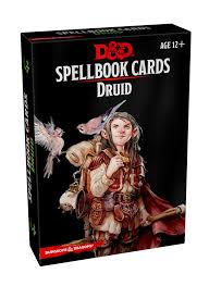 D&D RPG Spellbook Cards- Druid Deck