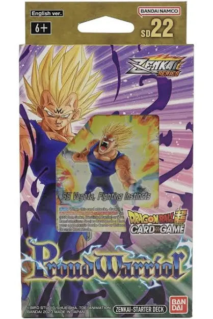 Dragon Ball Super TCG Starter Deck Proud Warrior SD22