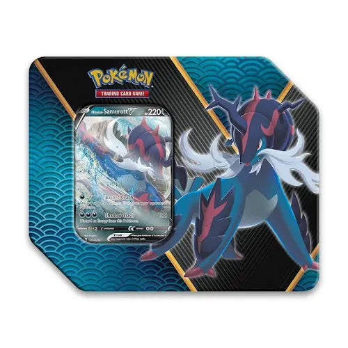 Pokemon TCG Divergent Powers Hisuian Samurott V Tin