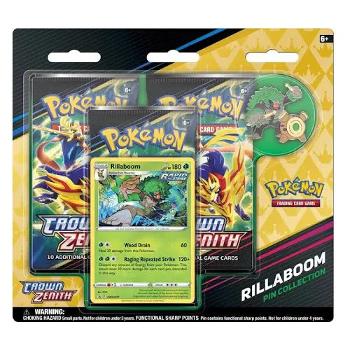 Pokemon TCG Sword & Shield Crown Zenith Pin Collection