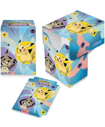 Pokemon TCG Deck Box: Pikachu and Mimikyu