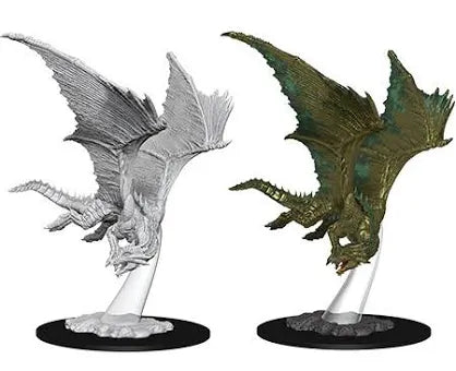 D&D Nolzur's Marvelous Unpainted Miniatures: Young Bronze Dragon