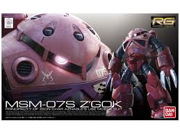 Z'Gok Char Custom RG 1:144 Gundam Model Kit