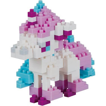 Galarian Ponyta Pokemon Nanoblocks