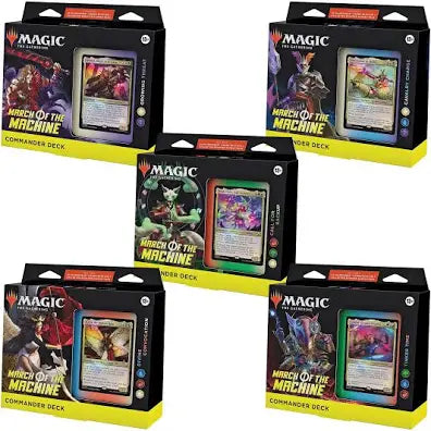 Magic The Gathering CCG: March of the Machines Commander Deck