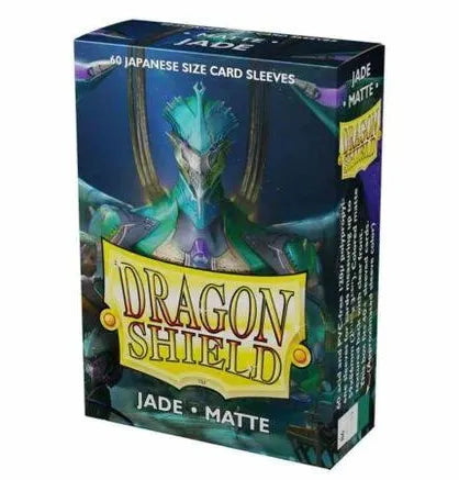 Dragon Shield Japanese Size Matte Jade 60 count