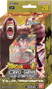Dragon Ball Super TCG Starter Deck Yellow Transformation SD17