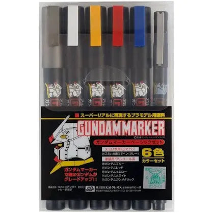 Gundam Marker Basic set of 6