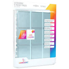 Sideloading 9-Pocket Pages: 10 pages Clear
