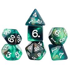 Sirius Seamoss Dice Set (7)