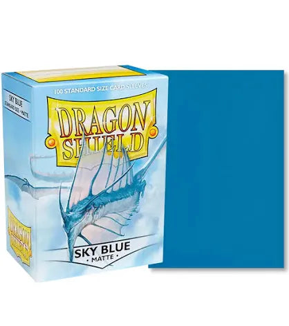 Dragon Shield Card Sleeves: Matte Sky Blue(100)