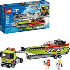 Lego City Race Boat Transporter