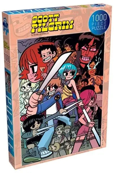 Scott Pilgrim Puzzle Series No.4 Colorful Collage