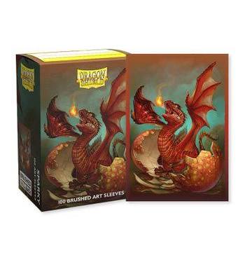 Dragon Shield Brushed Art- Sparky 100 count