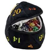 D20 Plush Bag - Rainbow