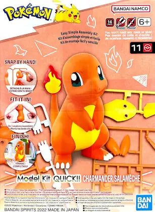 11 Charmander Pokemon Model Kit