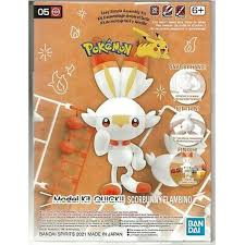 Scorbunny Pokemon Model Kit