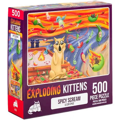 Exploding Kitten Spicy Scream Puzzle