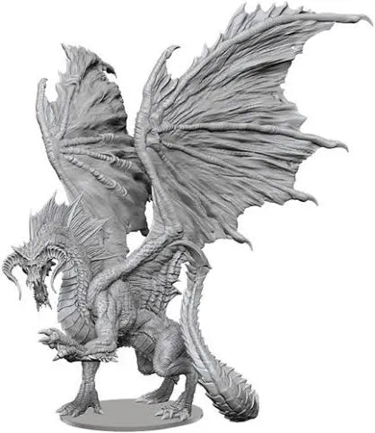 D&D Nolzur's Marvelous Unpainted Miniatures: Adult Black Dragon
