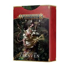 Warhammer Age of Sigmar Skaven Warscroll Cards