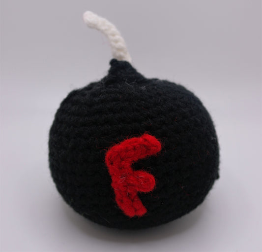 F Bomb (Crocheted)