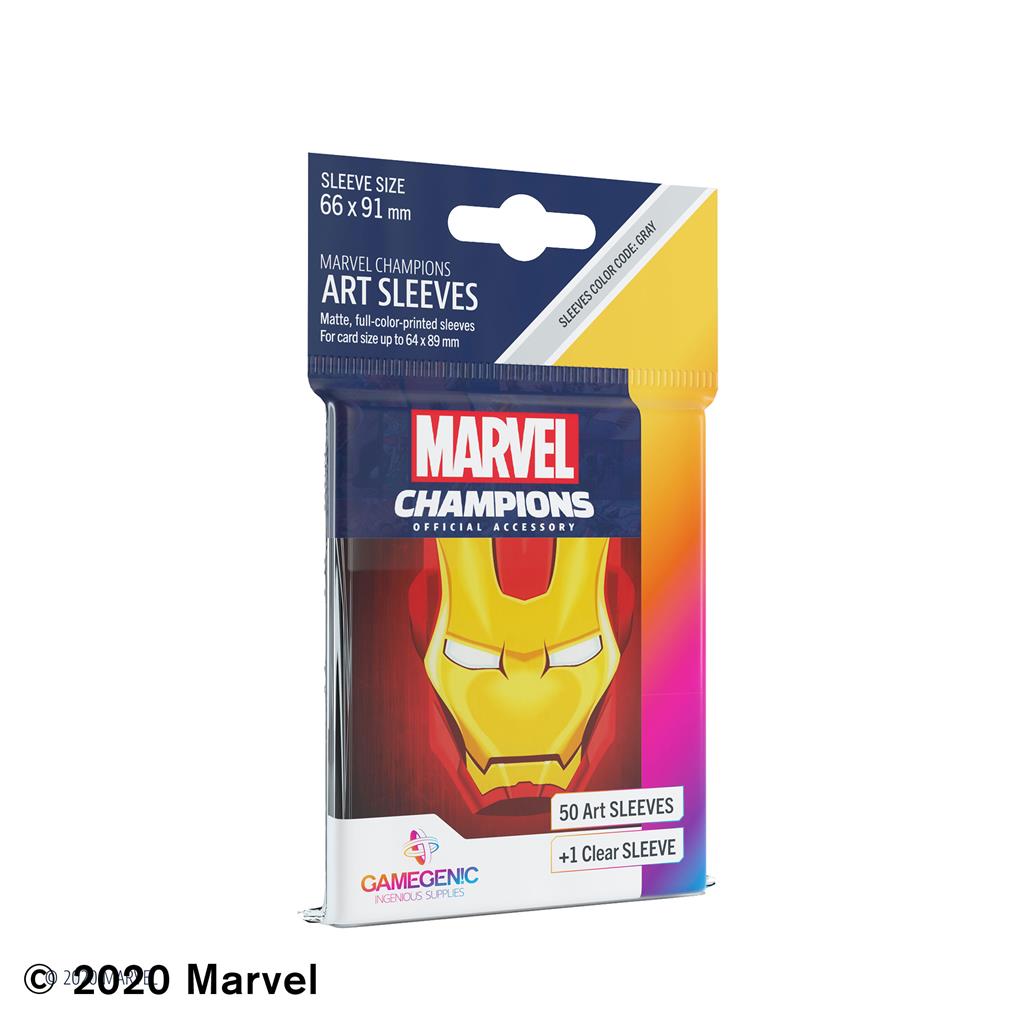 Marvel Champions Card Sleeves - Iron Man (50)