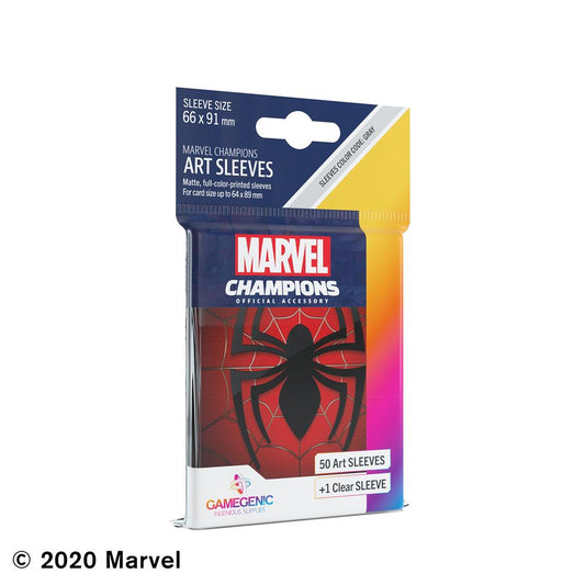 Marvel Champions Card Sleeves - Spider-Man (50)