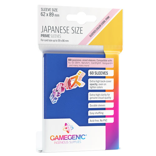 Prime Japanese Sized Card Sleeves Blue
