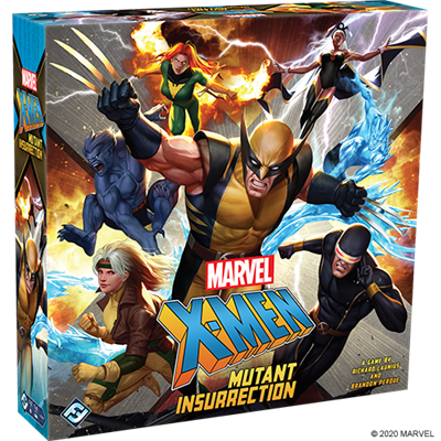 Marvel X-Men: Mutant Insurrection Board Game
