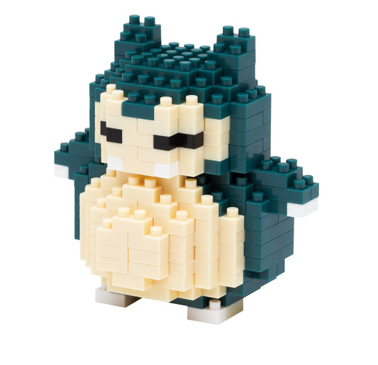 Completed snorlax pokemon nanoblock