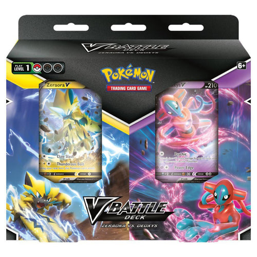 Pokemon TCG: V Battle Deck - Zeraora VS Deoxys Bundle