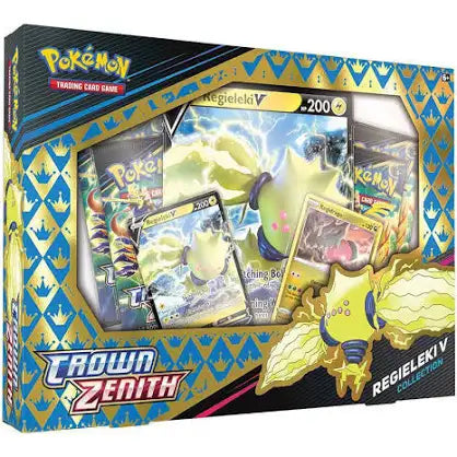 Pokemon TCG Sword and Shield Crown Zenith Collection Regieleki V/ Regidrago V