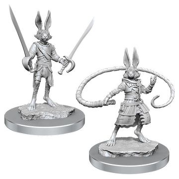 D&D Nolzur's Marvelous Unpainted Miniatures: Harengon Rogues W17